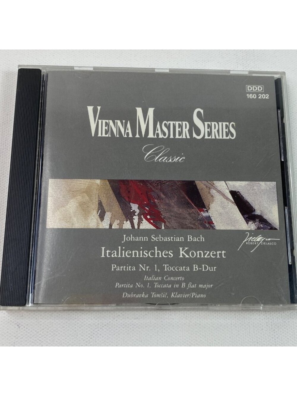 Johann Sebastian Bach Italienisches Konzert Partita Nr. 1 Toccata B-Dur CD 1988